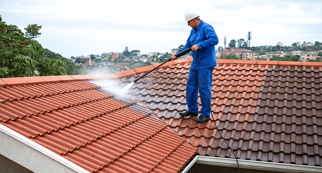 pressure-roof-cleaning
